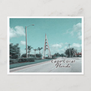 CARTE POSTALE FLORIDE DU CAP-CORAL