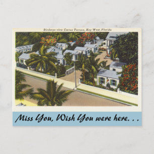 Carte Postale Floride, Key West, Cactus Terrasse