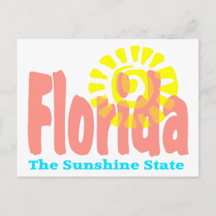 Carte Postale Floride L'État Sunshine