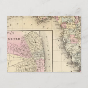 Carte Postale Floride, Mobile