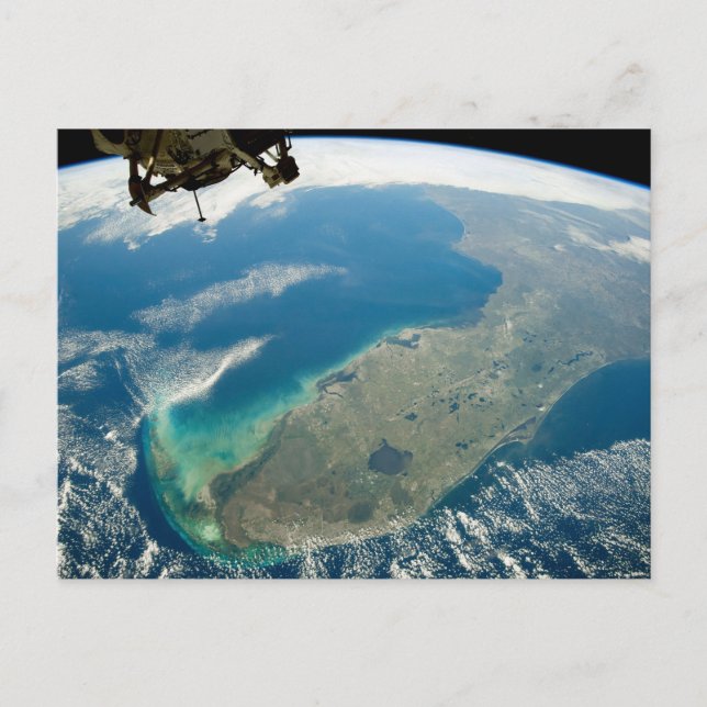 Carte Postale Floride Oblique, Sur La Côte Sud-Est (Devant)