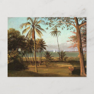 Carte Postale Floride, peinture d'art,