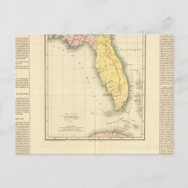 Carte Postale Floride US (Devant)