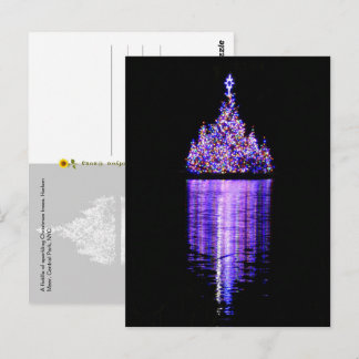 Carte Postale Flotilla of Christmas Trees, NYC - 