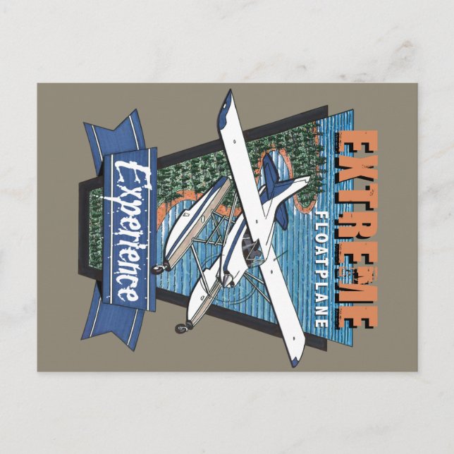Carte Postale Flotplane Experience Aviation (Devant)