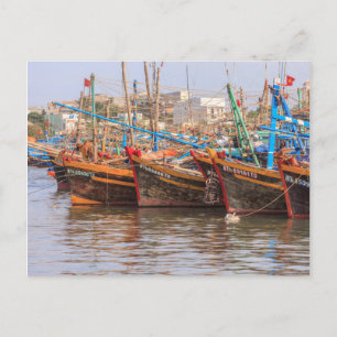 Carte Postale flotte de pêche
