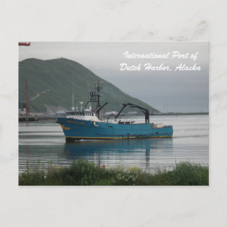 Carte Postale Flotte de pêche du crabe de mer du Pacifique Sun B