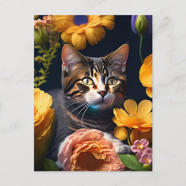 Carte Postale (Flower (Devant)