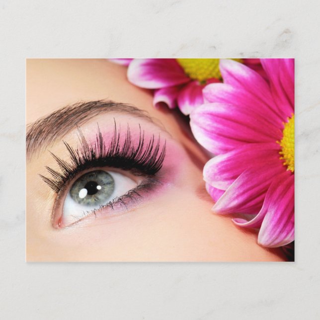 Carte Postale Flower eye (Devant)