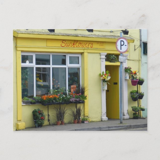 Carte Postale Flower shop en Birr - Irlande (Devant)