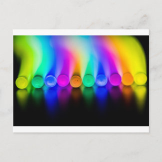 Carte Postale Fluorescent, fluo, fluos