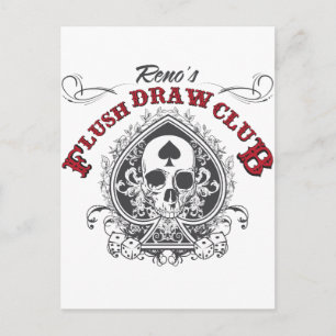 Carte Postale Flush Draw