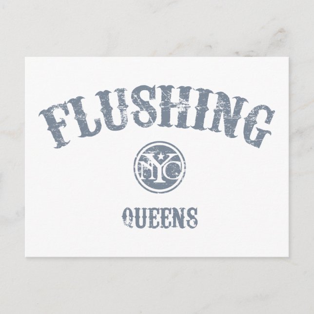 Carte Postale Flushing (Devant)