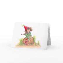 Carte postale Flute Elf