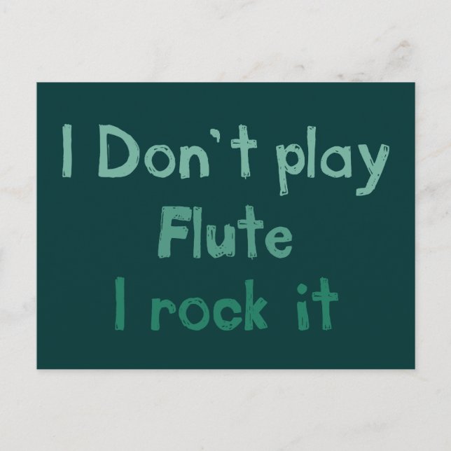 Carte postale Fluth Rock It (Devant)