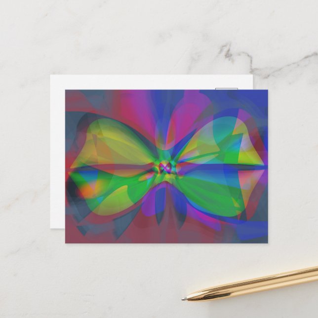 Carte Postale Flutterbee (Devant/Arrière en situation)