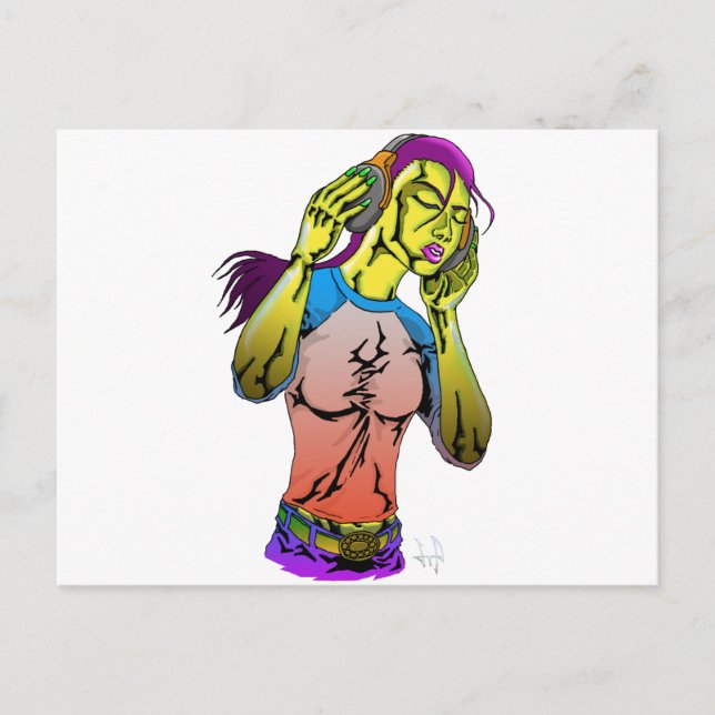 Carte Postale Flux (Devant)