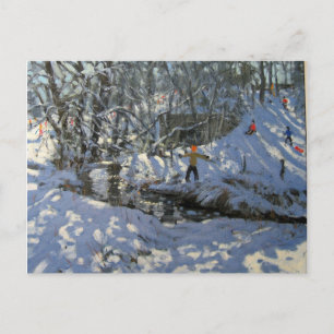 Carte Postale Flux d'hiver Derbyshire