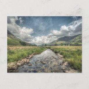 Carte Postale Flux du lac Buttermere à Windermere,