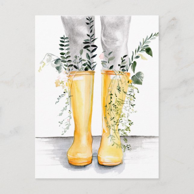 Carte Postale Flux et croissance I (Devant)