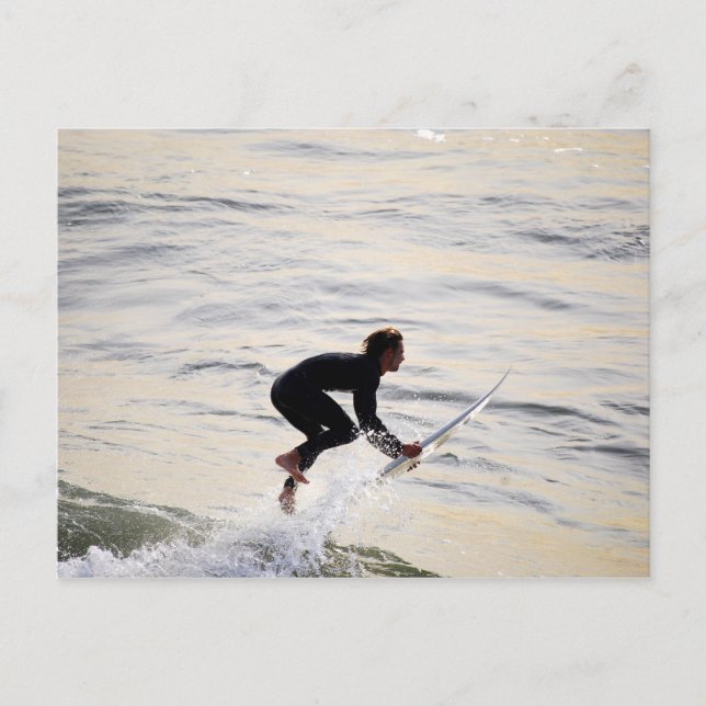 Carte postale "Flying" California Surfer (Devant)