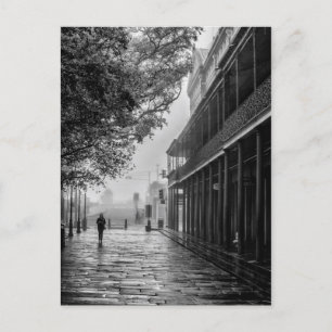 Carte Postale Foggy matinée promenade Jackson Carré