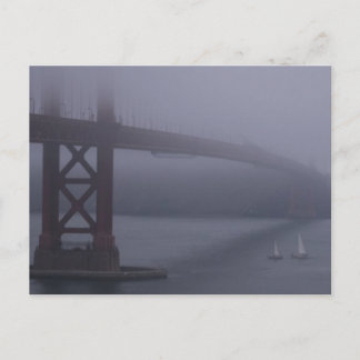 CARTE POSTALE FOGGY SAN FRANCISCO
