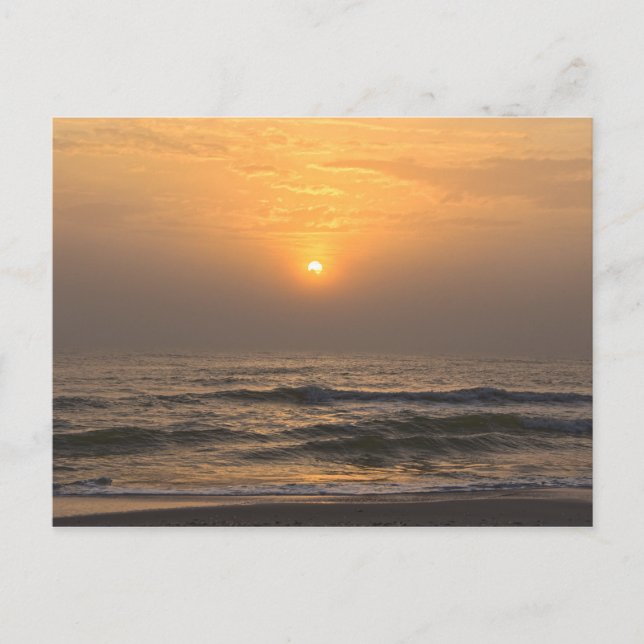 Carte Postale Foggy Sunset, Cape San Blas, Floride (Devant)