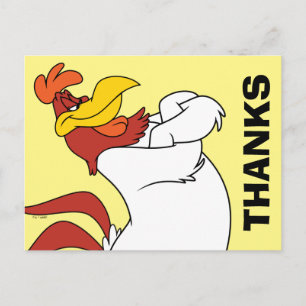Carte Postale Foghorn Leghorn Bras Croisés