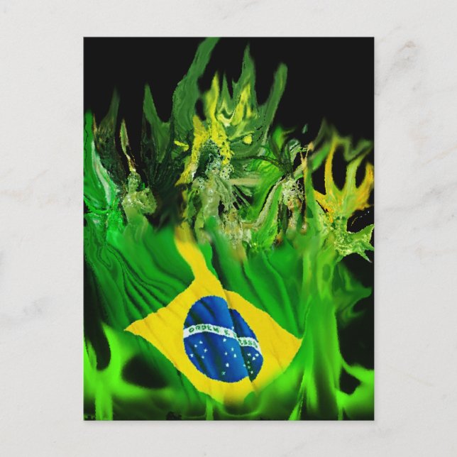 Carte Postale Fogo de Brasil (Devant)