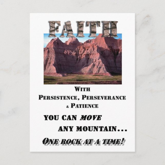 Carte Postale Foi (Devant)