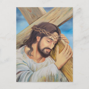 Carte Postale Foi chrétienne Jésus Christ