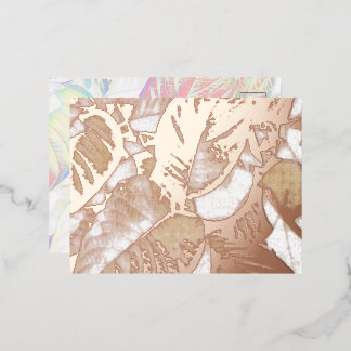 Carte Postale Foil Occasion spéciale