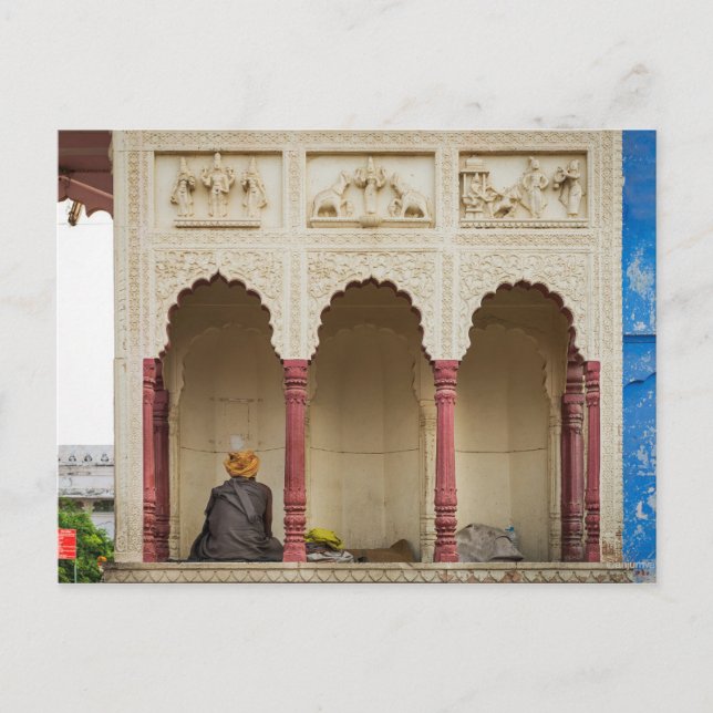 Carte Postale Foire aux chameaux Pushkar, Rajasthan, Inde (Devant)