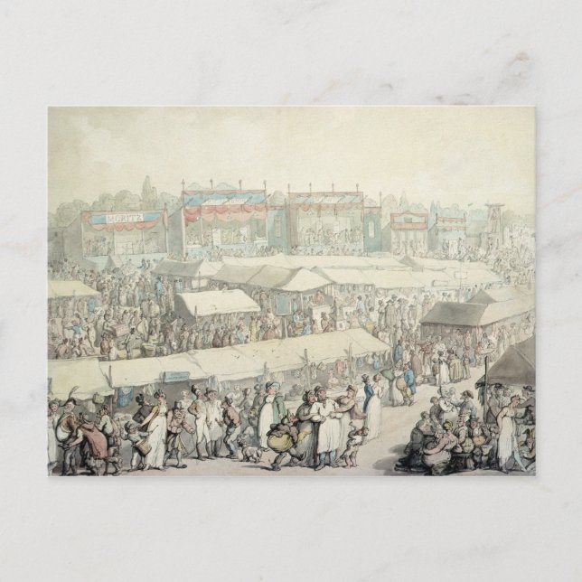 Carte Postale Foire verte de Brook (Devant)