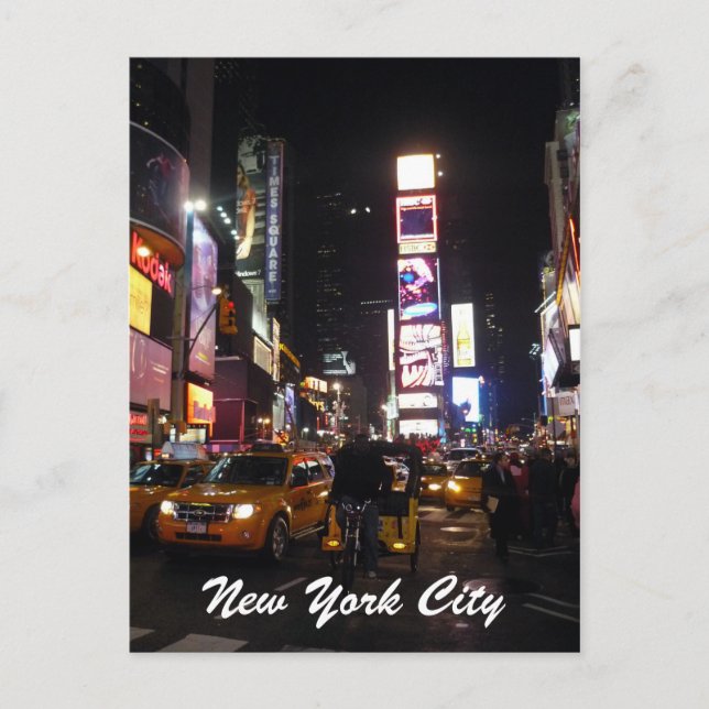 Carte Postale fois nyc carré (Devant)