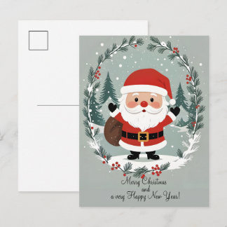 Carte Postale Folded Greeting Card