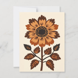 Carte Postale Folk Bloom No.274