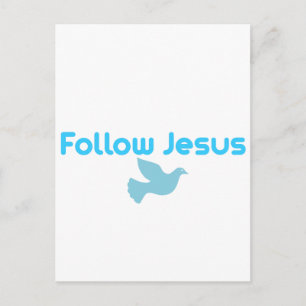 CARTE POSTALE FOLLOW JESUS