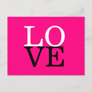 Carte Postale Fond de mariage d'amour de rose