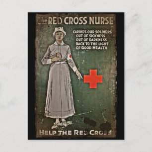 Carte Postale Fonds de soins infirmiers de la Première Guerre mo
