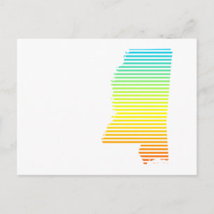 Carte Postale fondu de refroidissement du mississippi