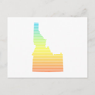 Carte Postale fondu de refroidissement idaho