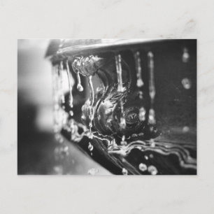 Carte postale Fontaine B&W