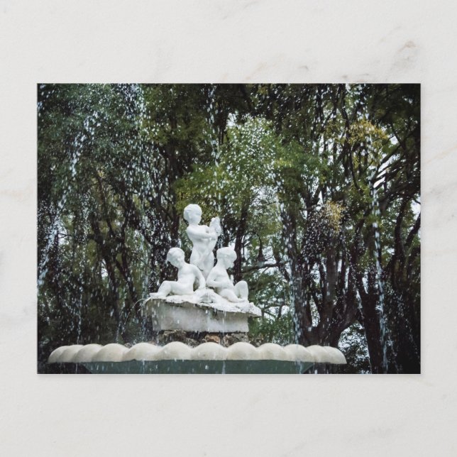 Carte Postale Fontaine dans la ville de Varna, Bulgarie (Devant)