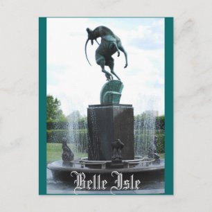 Carte Postale Fontaine de Belle Isle