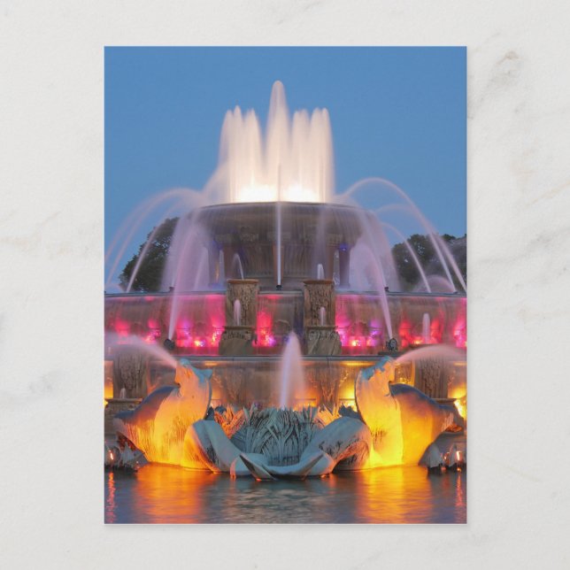 Carte Postale Fontaine de Buckingham 01.JPG (Devant)