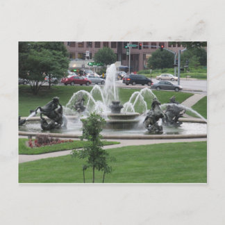 Carte Postale fontaine de Kansas City Plaza