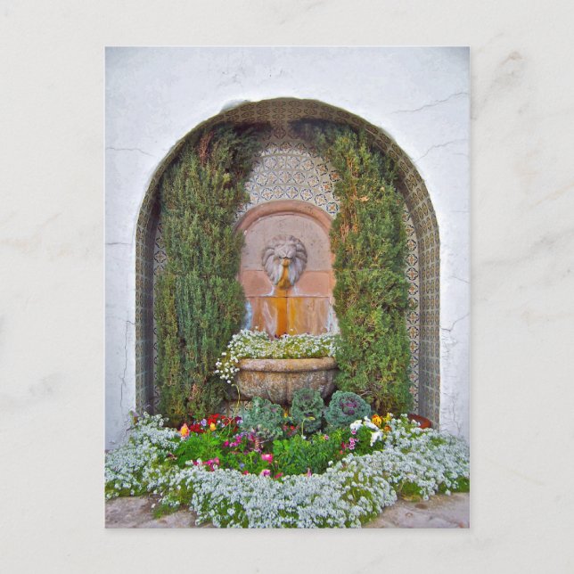 Carte Postale Fontaine de La Quinta (Devant)