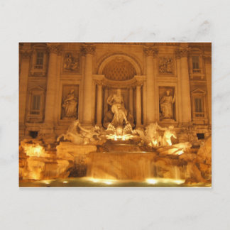 Carte Postale Fontaine de Trevi